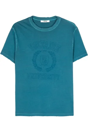 Zadig & Voltaire Playera con logo estampado