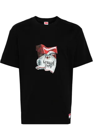 Ground Zero Playera con estampado gráfico