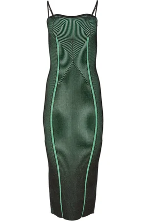 FLEUR DU MAL Vestido tejido de canalé