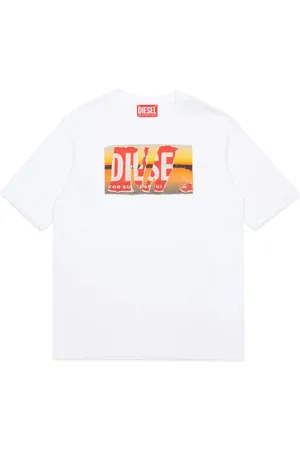 Diesel Playera con parche del logo