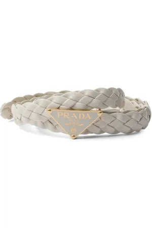 Prada Cinturón con logo triangular