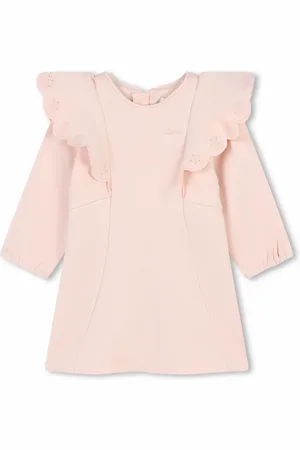Chloé Vestido con bordado floral