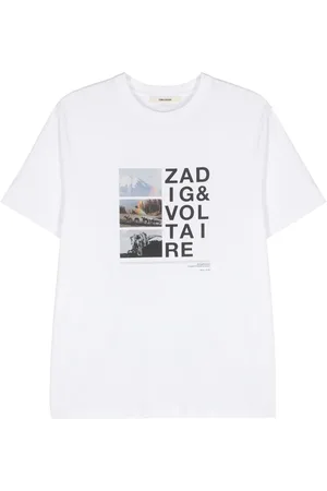 Zadig & Voltaire Playera con fotografía estampada Ted