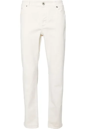 Brunello Cucinelli Jeans slim con tiro medio