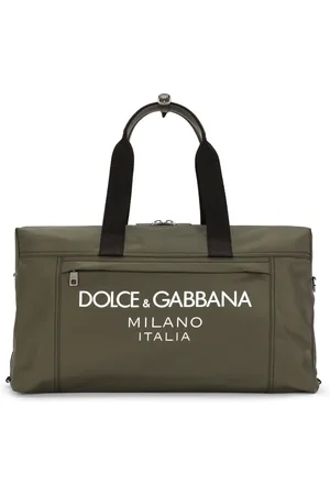 Dolce & Gabbana Bolsa de viaje con logo estampado