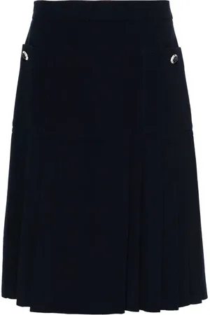 CHANEL Falda plisada 1990