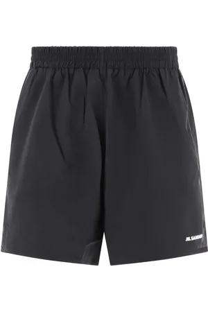 Jil Sander Shorts con pretina elástica y logo estampado