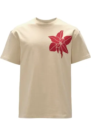 J.W.Anderson Playera con estampado floral