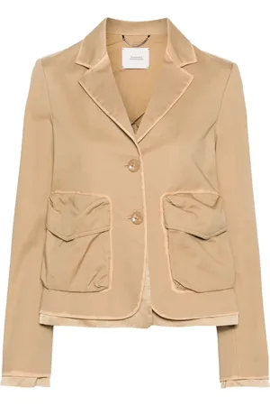 Dorothee Schumacher Blazer corto con bordes pintados