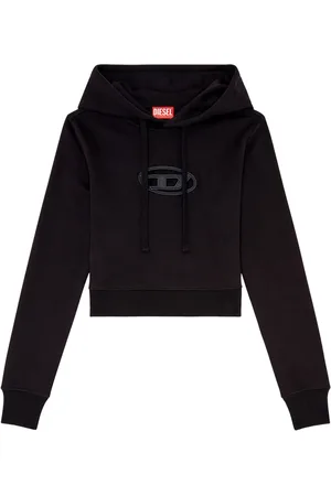 Diesel Hoodie con parche del logo y cordones