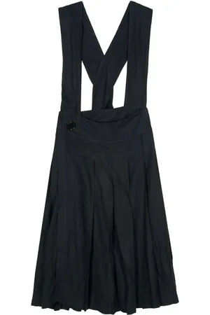 Comme des Garçons Falda midi estilo overol 2000