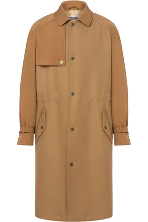Moschino Abrigo con cuello italiano