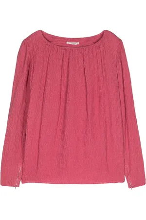 Saint Laurent Blusa de seda 1980