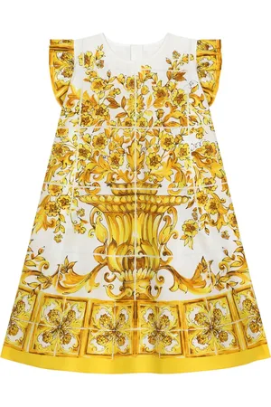 Dolce & Gabbana Vestido con estampado Mayólica