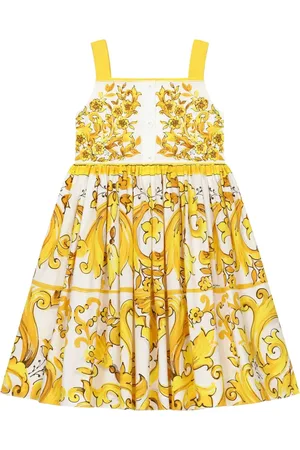 Dolce & Gabbana Vestido con estampado Mayólica