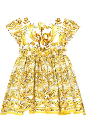 Dolce & Gabbana Vestido con estampado Mayólica