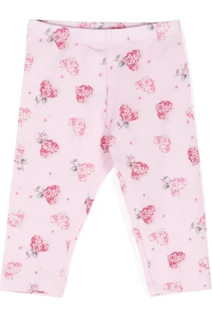 MONNALISA Leggins con corazones estampados