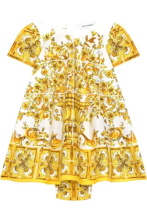 Dolce & Gabbana Vestido con estampado Mayólica