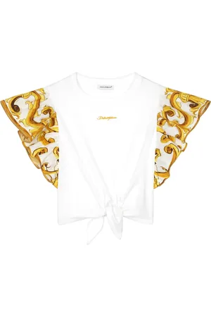 Dolce & Gabbana Playera con mangas estampadas