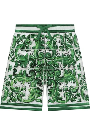 Dolce & Gabbana Shorts con estampado Mayólica