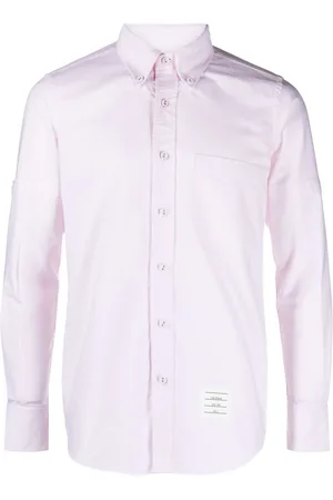 Thom Browne Camisa con parche del logo