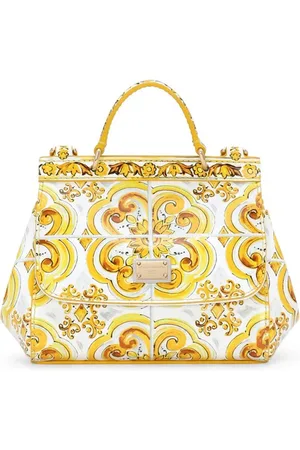 Dolce & Gabbana Tote Sicily con estampado Mayólica