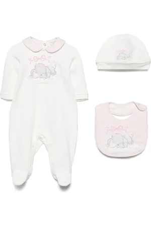 MONNALISA Set de mameluco con elefantes estampados