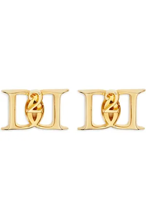 Dsquared2 Aretes con placa del logo