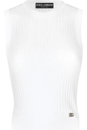 Dolce & Gabbana Top de canalé stretch