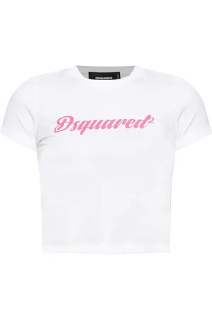 Dsquared2 Playera corta con logo estampado