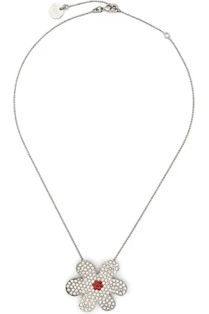 Marni Collar de cadena con dije floral