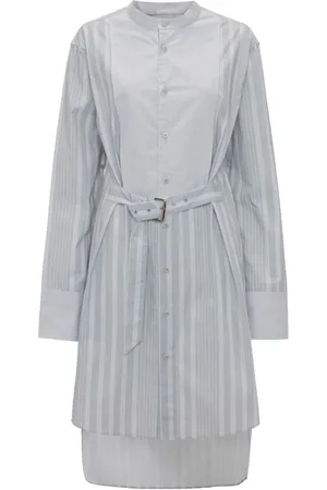 J.W.Anderson Vestido camisero con cinturón