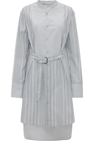 J.W.Anderson Vestido camisero con cinturón