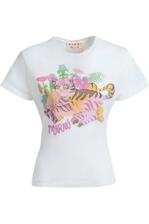 Marni Playera con estampado gráfico