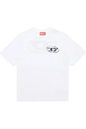 Diesel Playera con estampado Oval D