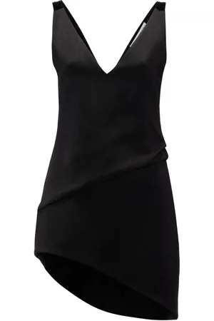 J.W.Anderson Vestido asimétrico con cuello en V