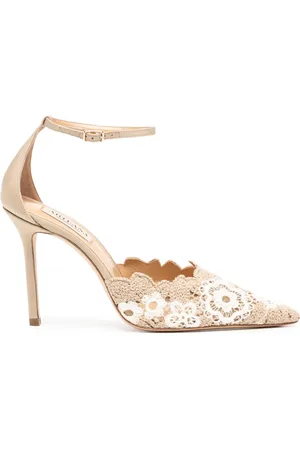 Arteana Zapatillas de crochet Amalfi con tacón de 95mm