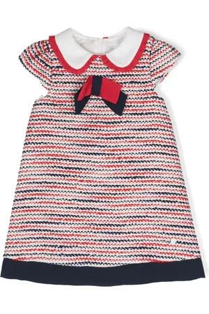 PATACHOU Vestido de tweed con detalle de moño