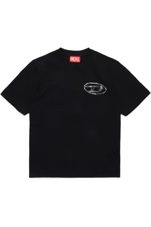 Diesel Playera con logo estampado