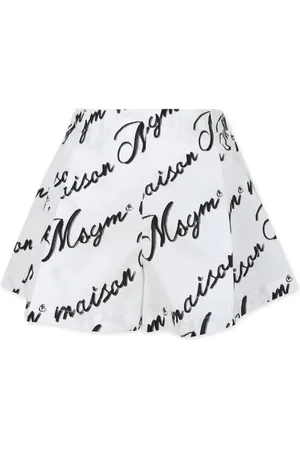 Msgm Shorts con logo estampado