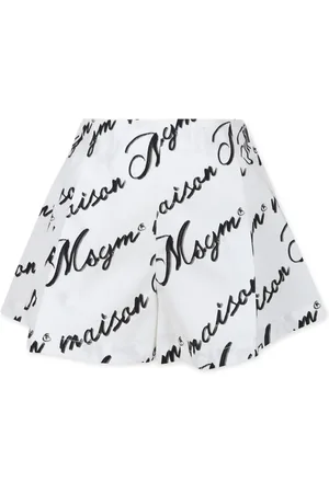 Msgm Shorts con logo estampado