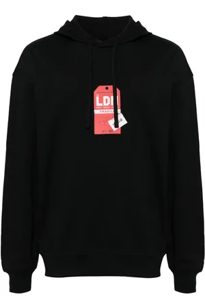HUGO BOSS Hoodie con estampado gráfico