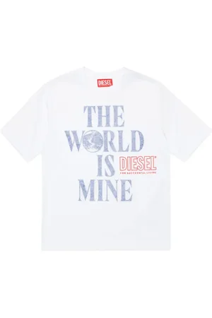 Diesel Playera con logo estampado