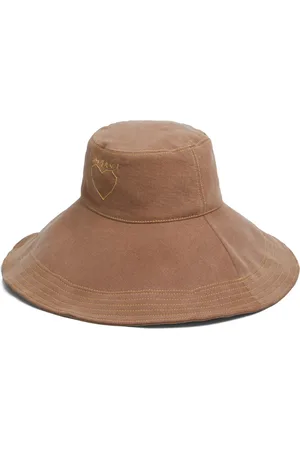 Marni Sombrero de ala ancha con logo bordado