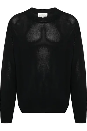 STUDIO NICHOLSON Suéter de tejido fino con cuello redondo