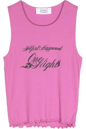Cannari Concept Camiseta con texto estampado