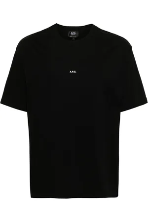 A.P.C. Playera con logo estampado