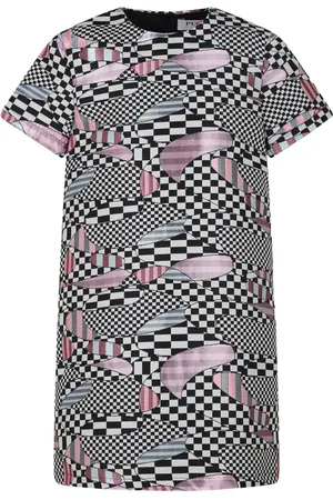 PUCCI Junior Vestido con estampado Pesci