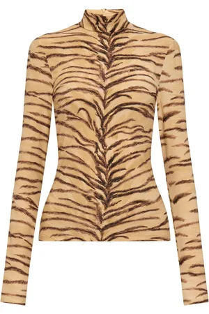 Stella McCartney Top con animal print