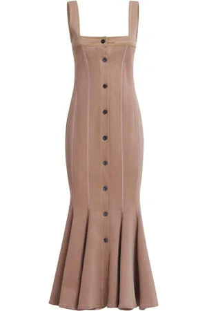 Marni Vestido midi con dobladillo acampanado
